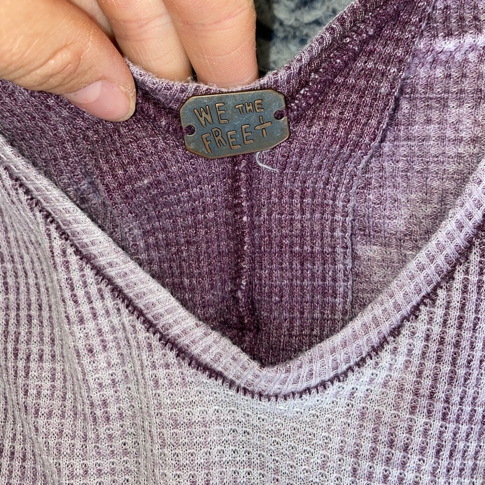 Free people lilac top